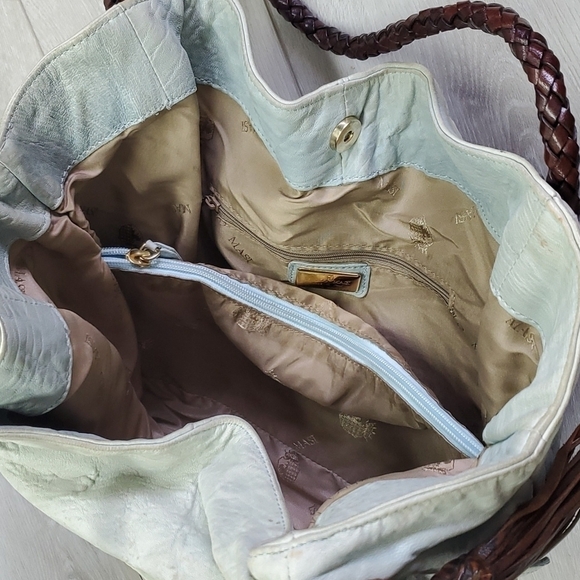 Paolo Masi Leather Bag Tote - Picture 9 of 16